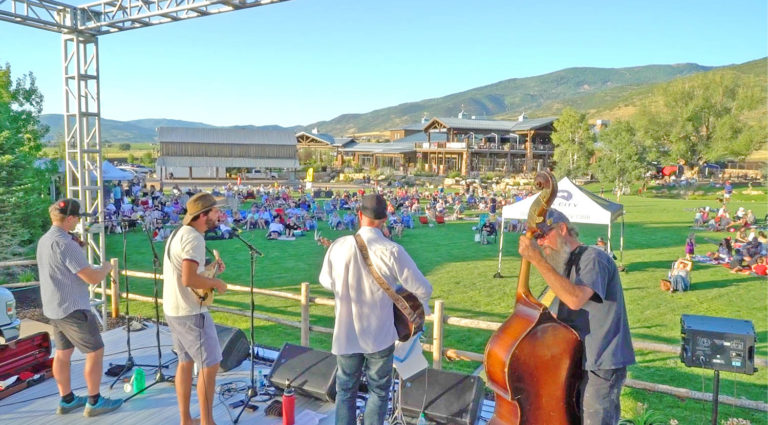 Great Lawn at Dejoria Center / High Star Ranch - Mountain Town Music